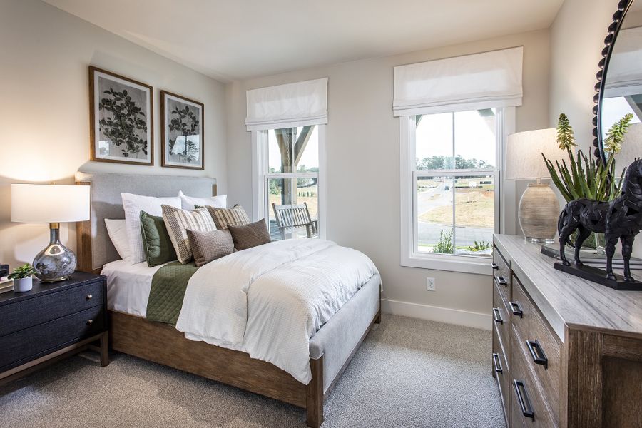 Representative furnished interior of a home built from the Tucker Ii by Beazer Homes in Wisteria at GreenHouse, Marietta (Image 11).