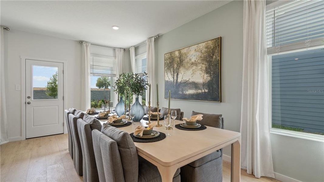 Furnished interior view inside a new home in Wellness Ridge, Clermont (Image 5).