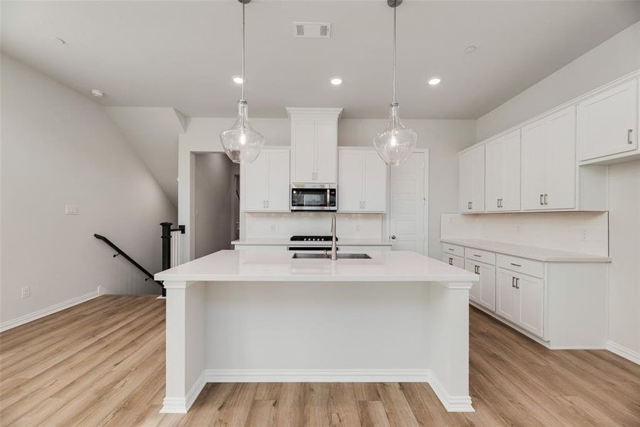 Furnished interior view inside a new home in , Frisco (Image 7).