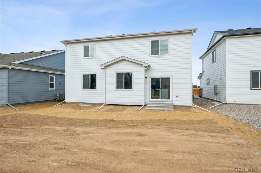 Exterior details and patio area of a home in Farmlore, Brighton (Image 3).