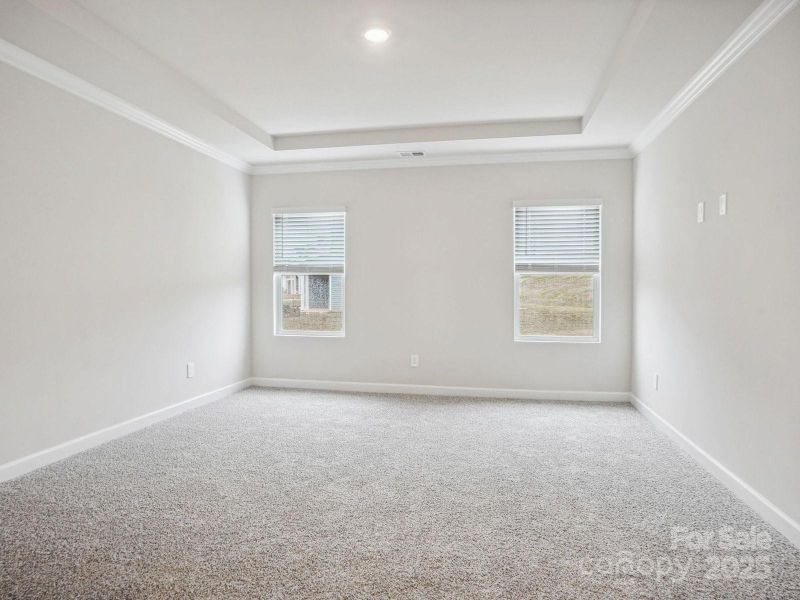 Photos are not of the actual home, but are photos of the builder home with same floorplan with similar interior finishes.