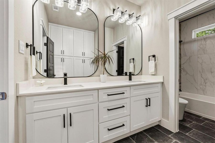 Furnished interior view inside a new home in , Denison (Image 18). Furnished interior view inside a new home in , Denison (Image 18).