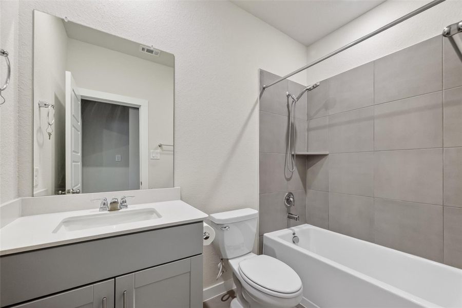 Furnished interior view inside a new home in Heights of Barbers Hill, Baytown (Image 12).