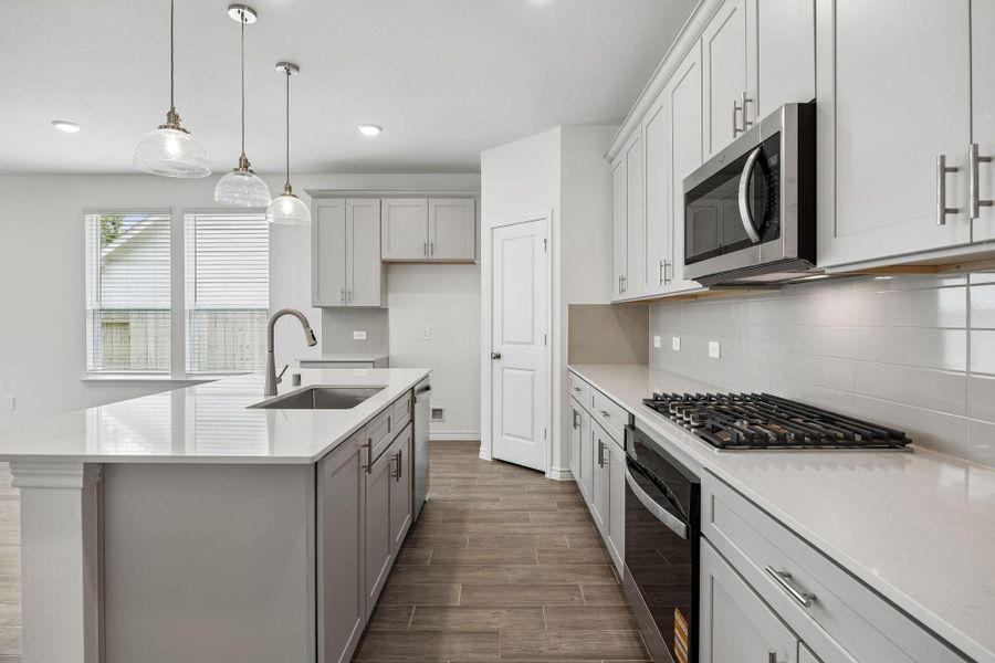 Furnished interior view inside a new home in Montgomery Bend, Montgomery (Image 7).