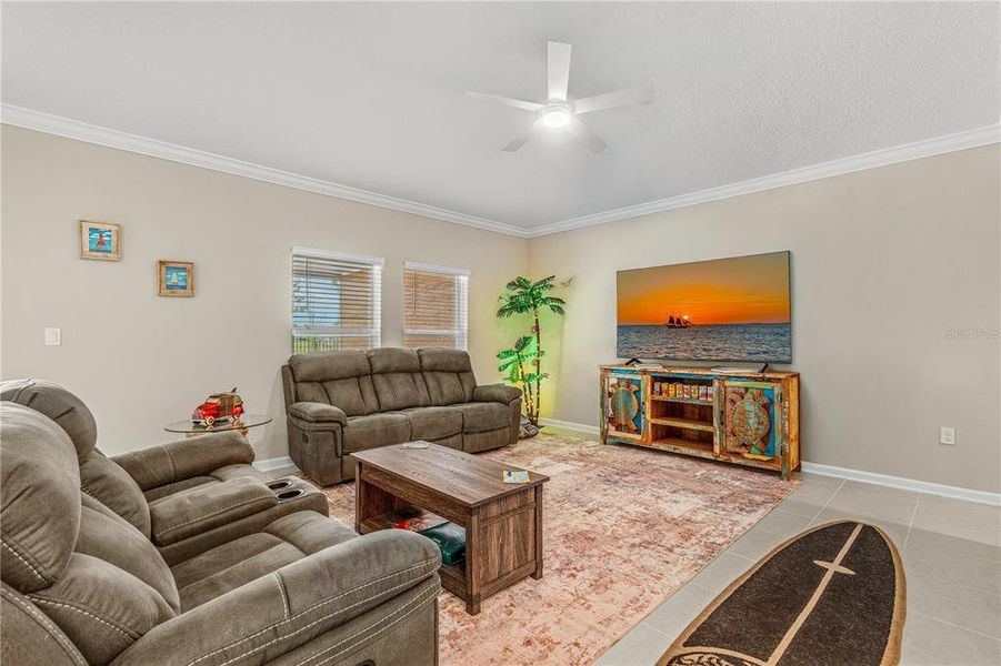 Furnished interior view inside a new home in The Parks at Edgewater, Edgewater (Image 6).