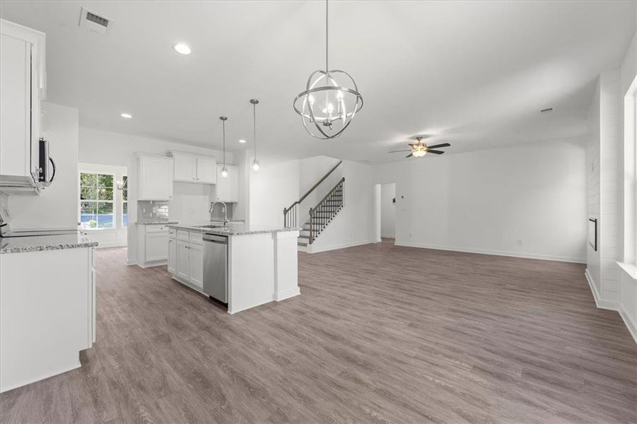 Spacious, unfurnished interior of a new home in Ellington Farms, Statham (Image 22).
