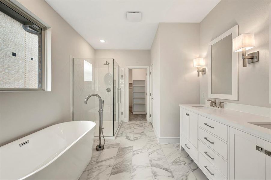 Furnished interior view inside a new home in Gateway Parks, Forney (Image 13).