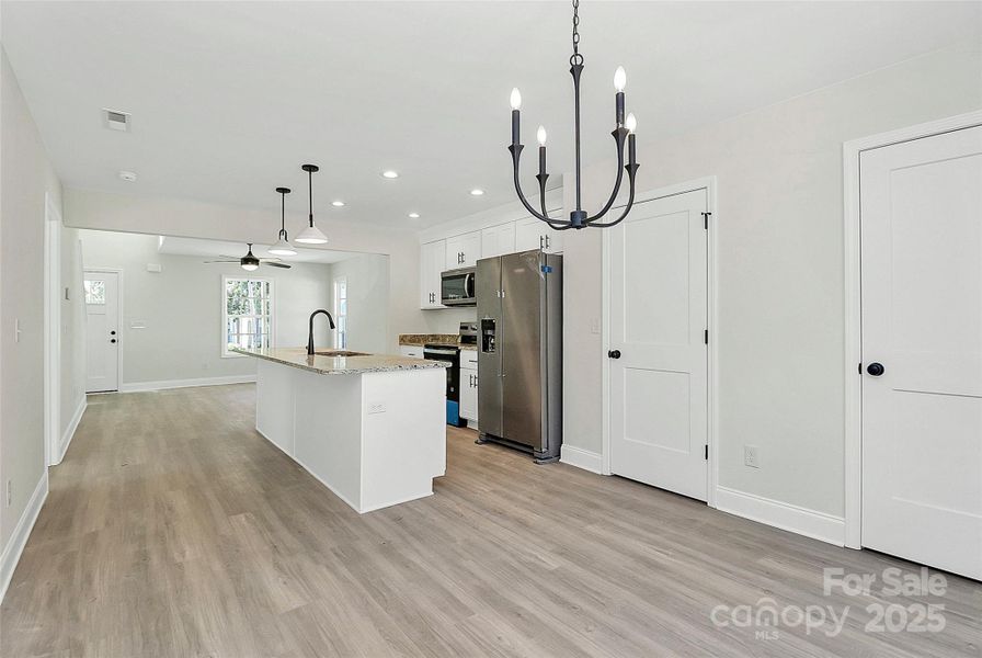 Furnished interior view inside a new home in , Rock Hill (Image 8). Furnished interior view inside a new home in , Rock Hill (Image 8).