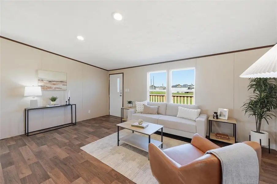 Furnished interior view inside a new home in , Burleson (Image 4).