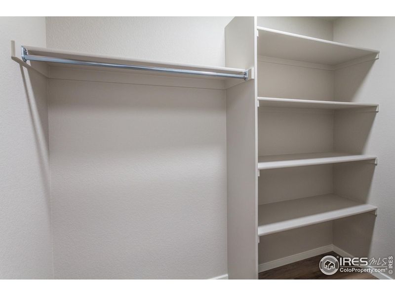 MASTER BEDROOM WALK IN CLOSET