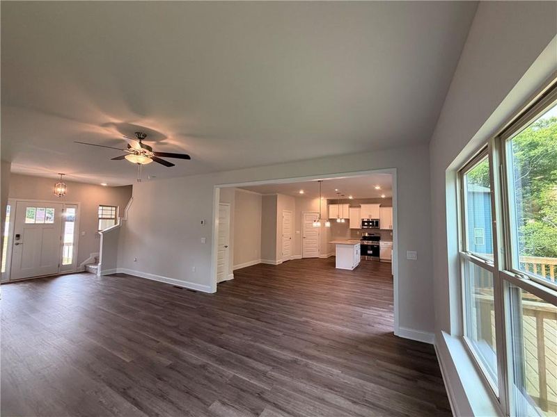 Spacious, unfurnished interior of a new home in Magnolia Villas, Cornelia (Image 18).