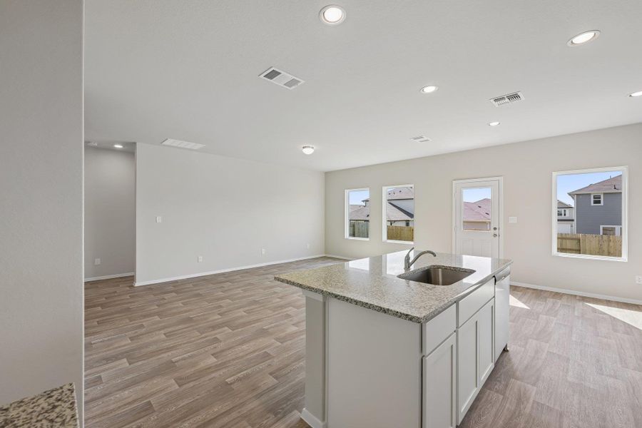 Furnished interior view inside a new home in Edgebrooke, Pflugerville (Image 7). Furnished interior view inside a new home in Edgebrooke, Pflugerville (Image 7).
