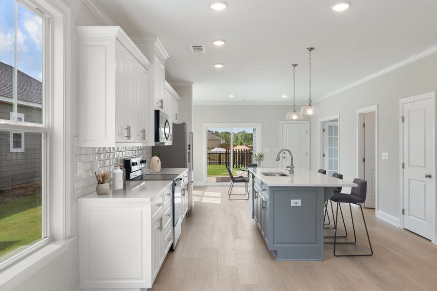 Furnished interior view inside a new home in Tillery Park, Grovetown (Image 8).