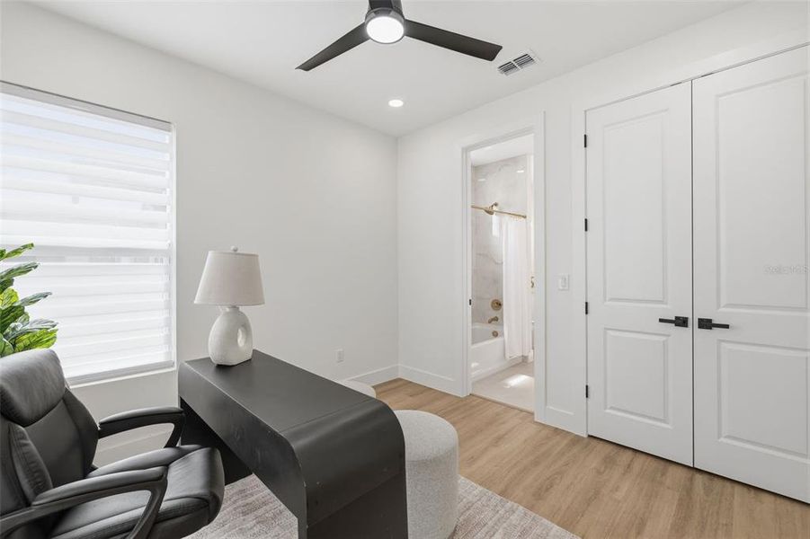 Furnished interior view inside a new home in , Tampa (Image 17).