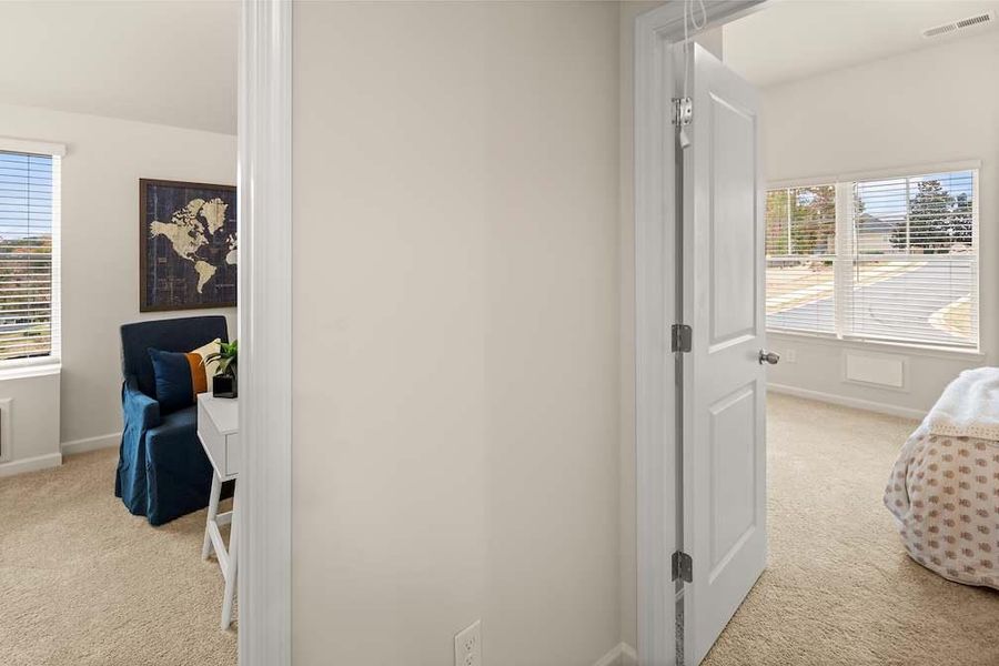 Furnished interior view inside a new home in Etowah Landing, Ball Ground (Image 14).