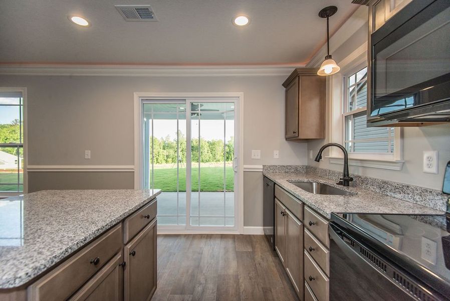 Representative furnished interior of a home built from the Heatherwood by Enchanted Homes in Ballentine Ridge, Lyman (Image 14).