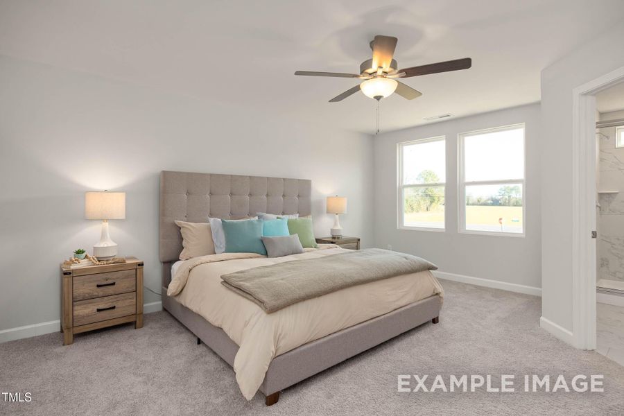 Furnished interior view inside a new home in Springvale, Fuquay Varina (Image 19). Furnished interior view inside a new home in Springvale, Fuquay Varina (Image 19).