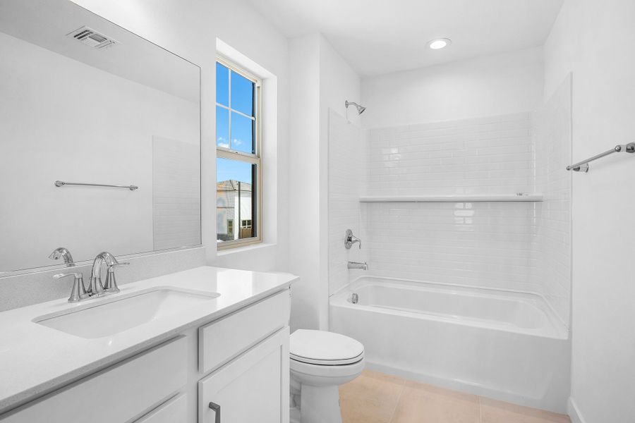 Furnished interior view inside a new home in Artisan at Asante Vista Collection, Surprise (Image 13).