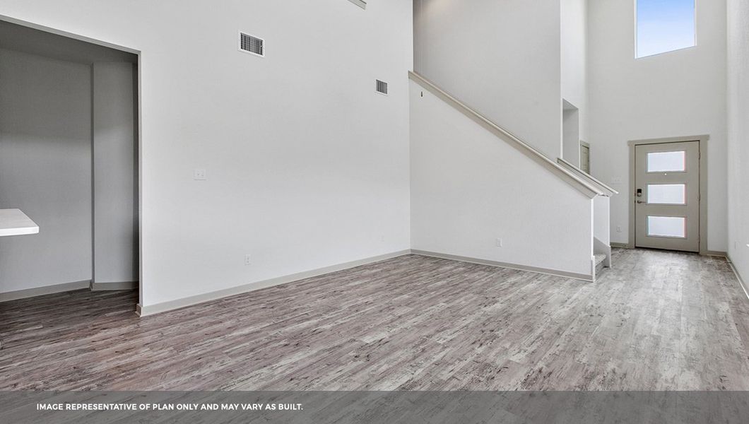 Spacious, unfurnished interior of a new home in Frontier, Mustang Ridge (Image 11).