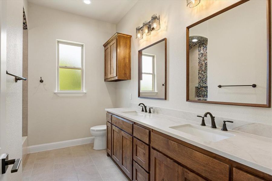 Furnished interior view inside a new home in , Cresson (Image 31).