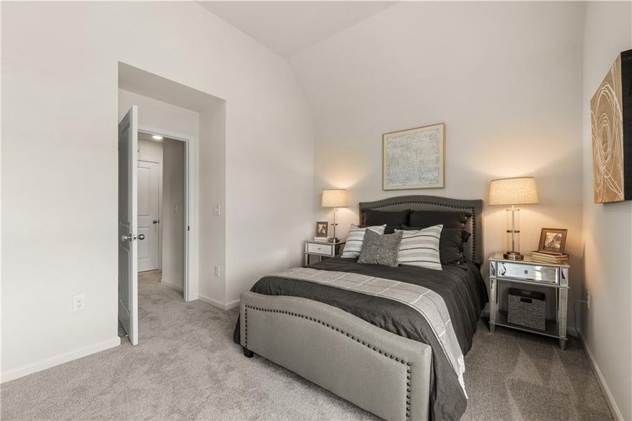 Furnished interior view inside a new home in Whisper Creek, Atlanta (Image 4).