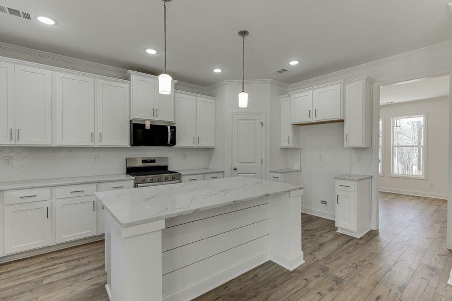 Furnished interior view inside a new home in , Commerce (Image 13).