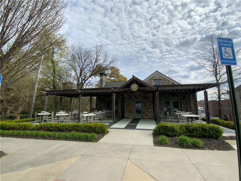 Front exterior of a new home in Evanshire Single Family, Duluth, GA, highlighting curb appeal (Image 25).