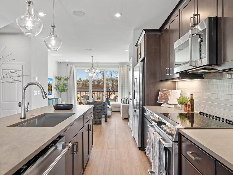 Representative furnished interior of a home built from the Merrill by Tri Pointe Homes in Southmont, Charlotte (Image 10). Representative furnished interior of a home built from the Merrill by Tri Pointe Homes in Southmont, Charlotte (Image 10).