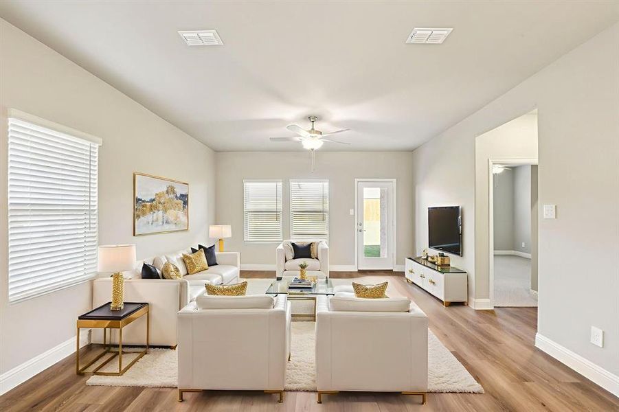 Photo is not of the actual home, but is an inspirational photo of builder’s model home and may depict options, furnishings, and/or decorator features that are not included.