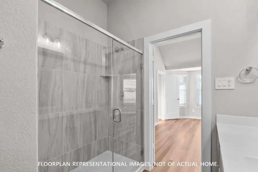 Furnished interior view inside a new home in Ambrose, La Marque (Image 8).