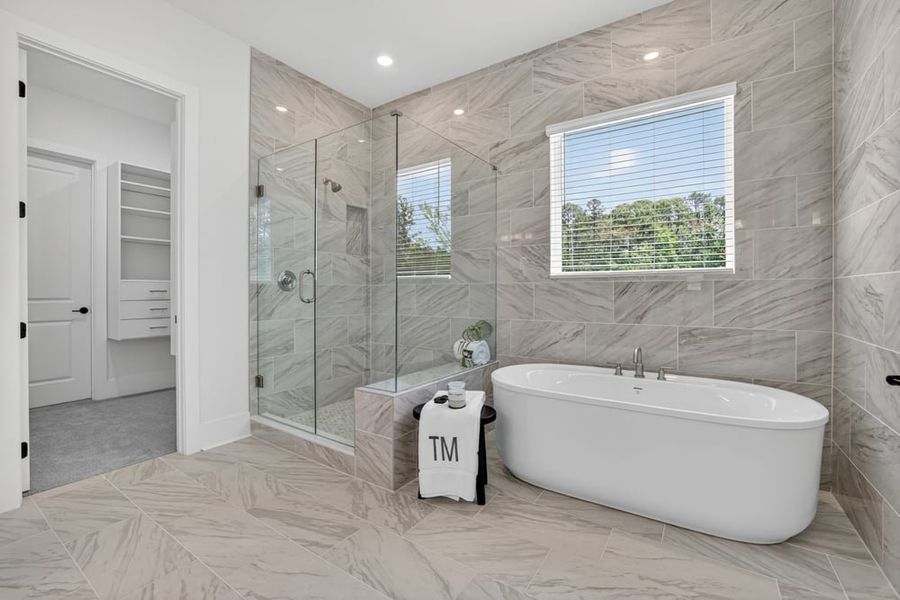 Representative furnished interior of a home built from the Santorini by Taylor Morrison in Towson Village, Peachtree City (Image 29).