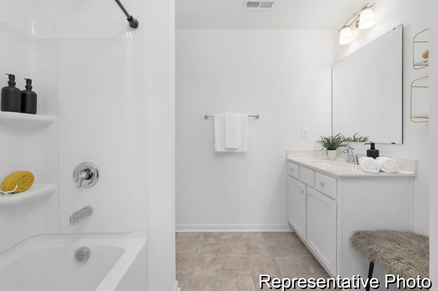 Furnished interior view inside a new home in Autumn Ridge, High Shoals (Image 21).