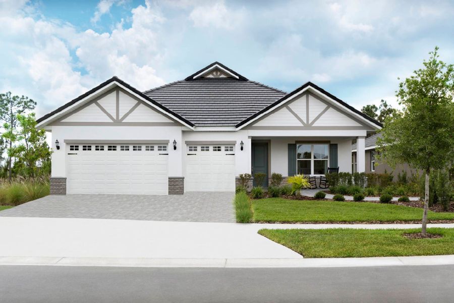 Representative exterior photo of a completed home built from the Patagonia by Park Square Residential in The Sanctuary at Seaire, Parrish, FL (Image 22). Representative exterior photo of a completed home built from the Patagonia by Park Square Residential in The Sanctuary at Seaire, Parrish, FL (Image 22).
