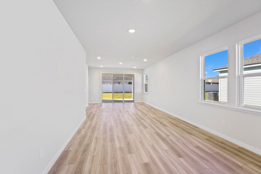 Lot 23 Open Dining and Living Area at Camden Woods in Kingsland