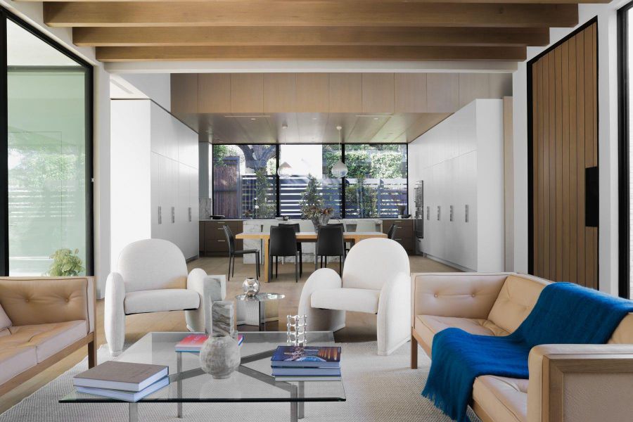 Common area featuring floor to ceiling windows