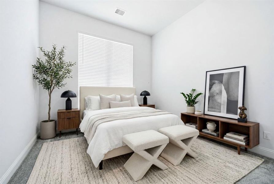 Virtually Staged - Bedroom 1