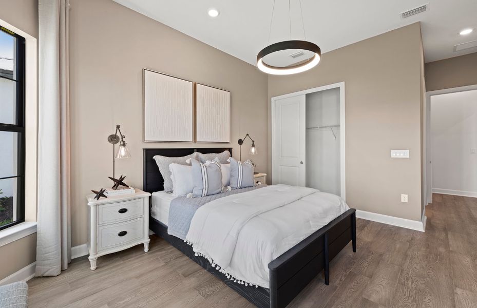 Furnished interior view inside a new home in Talon Preserve on Palmer Ranch, Nokomis (Image 38).