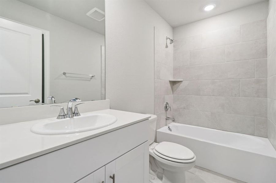 Photo is not of the actual home, but is an inspirational photo of builder’s model home and may depict options, furnishings, and/or decorator features that are not included.