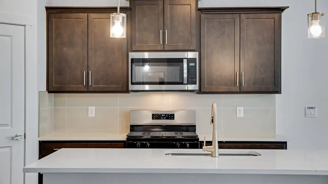 Furnished interior view inside a new home in Trails at Crowfoot, Parker (Image 10).