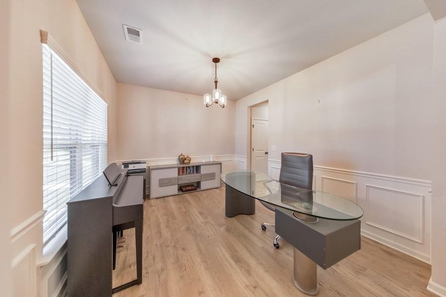 Furnished interior view inside a new home in , Powder Springs (Image 6).