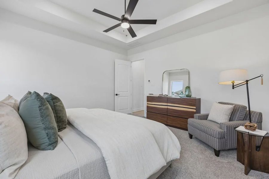 Furnished interior view inside a new home in Talia, Mesquite (Image 10).