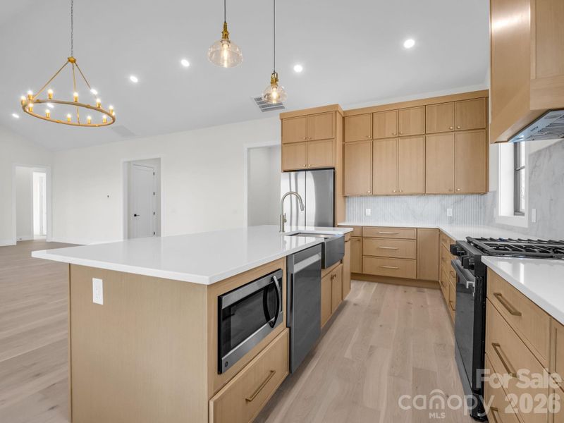 Furnished interior view inside a new home in , Hendersonville (Image 10). Furnished interior view inside a new home in , Hendersonville (Image 10).