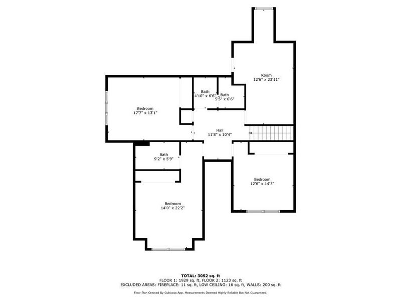 2D floor plan layout of this home in , Acworth, GA (Image 32).