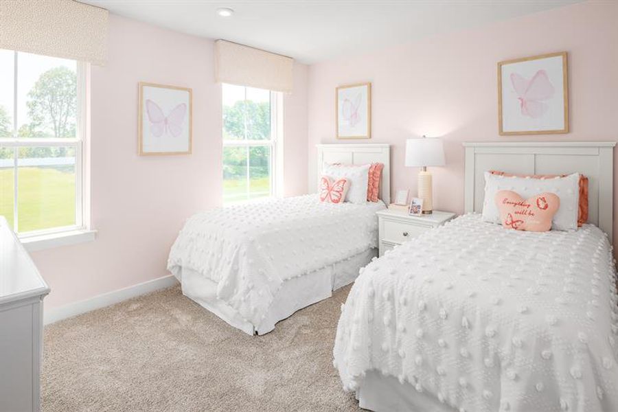 Furnished interior view inside a new home in Derby Meadows, Pleasant View (Image 19).