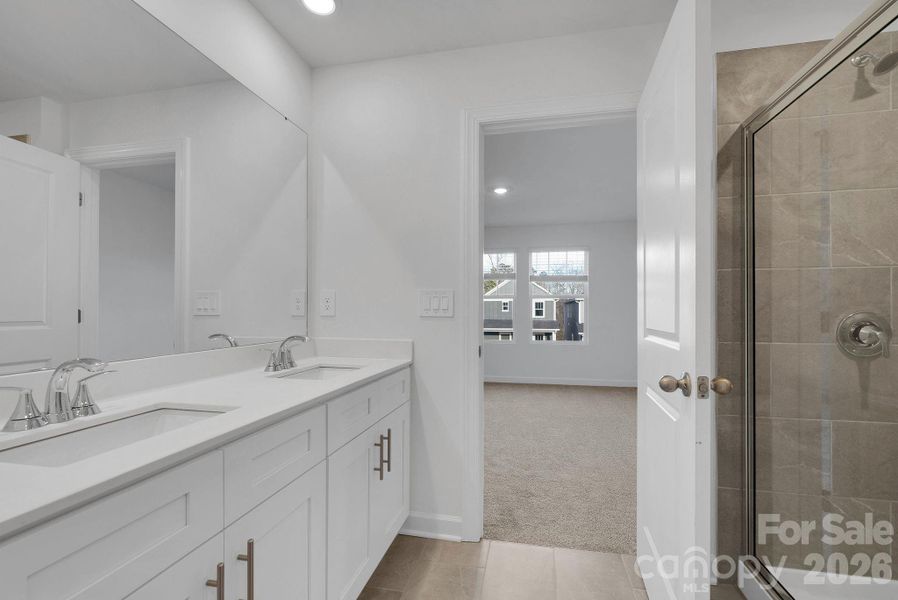 Furnished interior view inside a new home in Nolen Farm, Gastonia (Image 11).