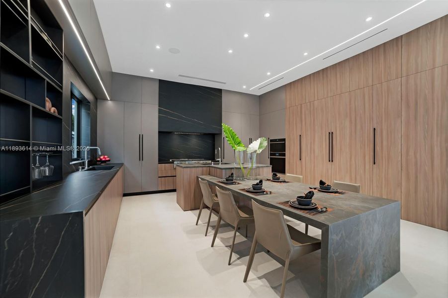 Furnished interior view inside a new home in , Miami (Image 13).