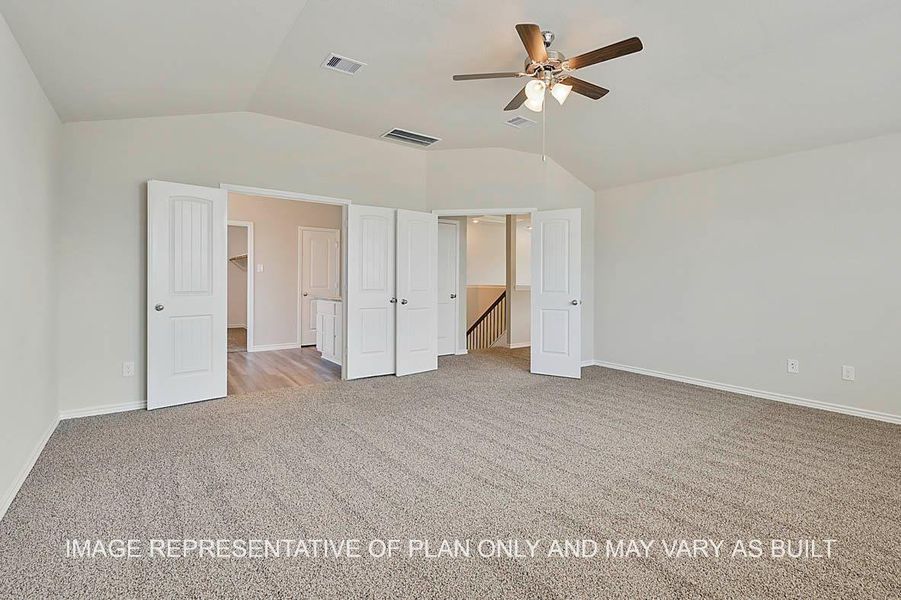 Spacious, unfurnished interior of a new home in Southern Pointe, College Station (Image 12).