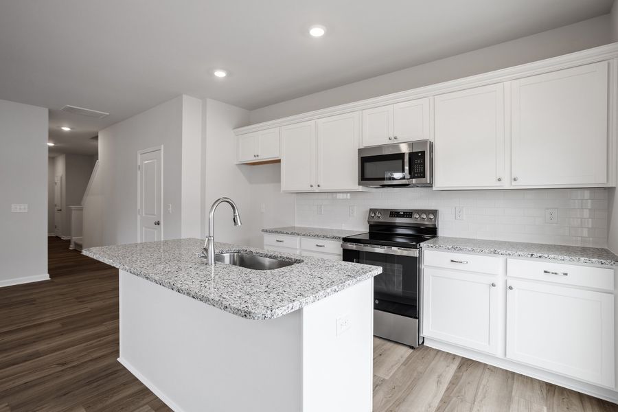Furnished interior view inside a new home in Georgias Landing, Raleigh (Image 8).