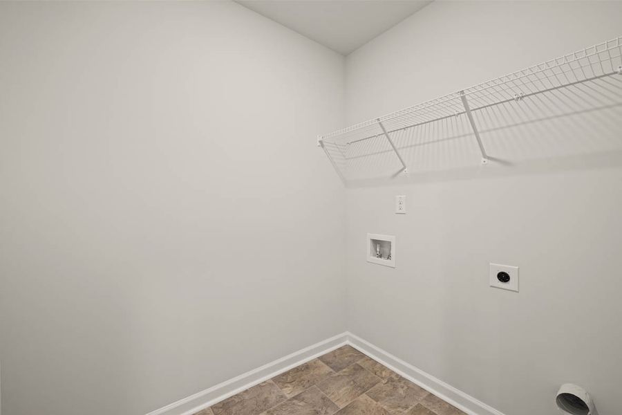 Representative unfurnished interior of a home built from the Elston by D.R. Horton in Captain's Corner, Grovetown (Image 41).