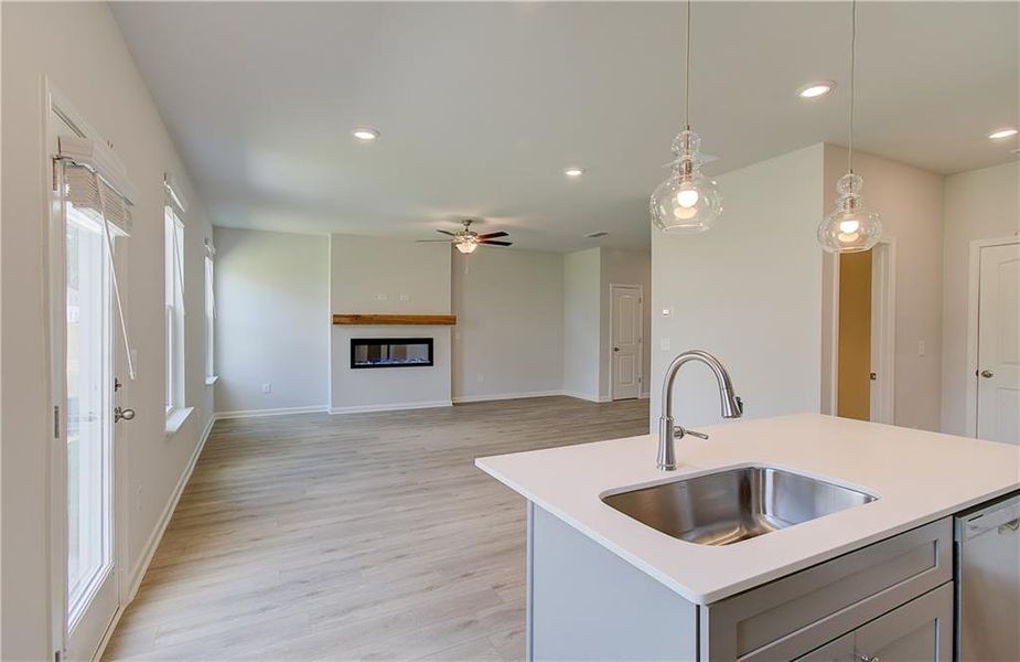 Furnished interior view inside a new home in Enclave at Evergreen, Fairburn (Image 9). Furnished interior view inside a new home in Enclave at Evergreen, Fairburn (Image 9).